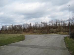 Fortunavägens slut vid Yttre ringvägen