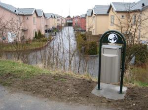 Civilisationen har nått Kvarnby ängar